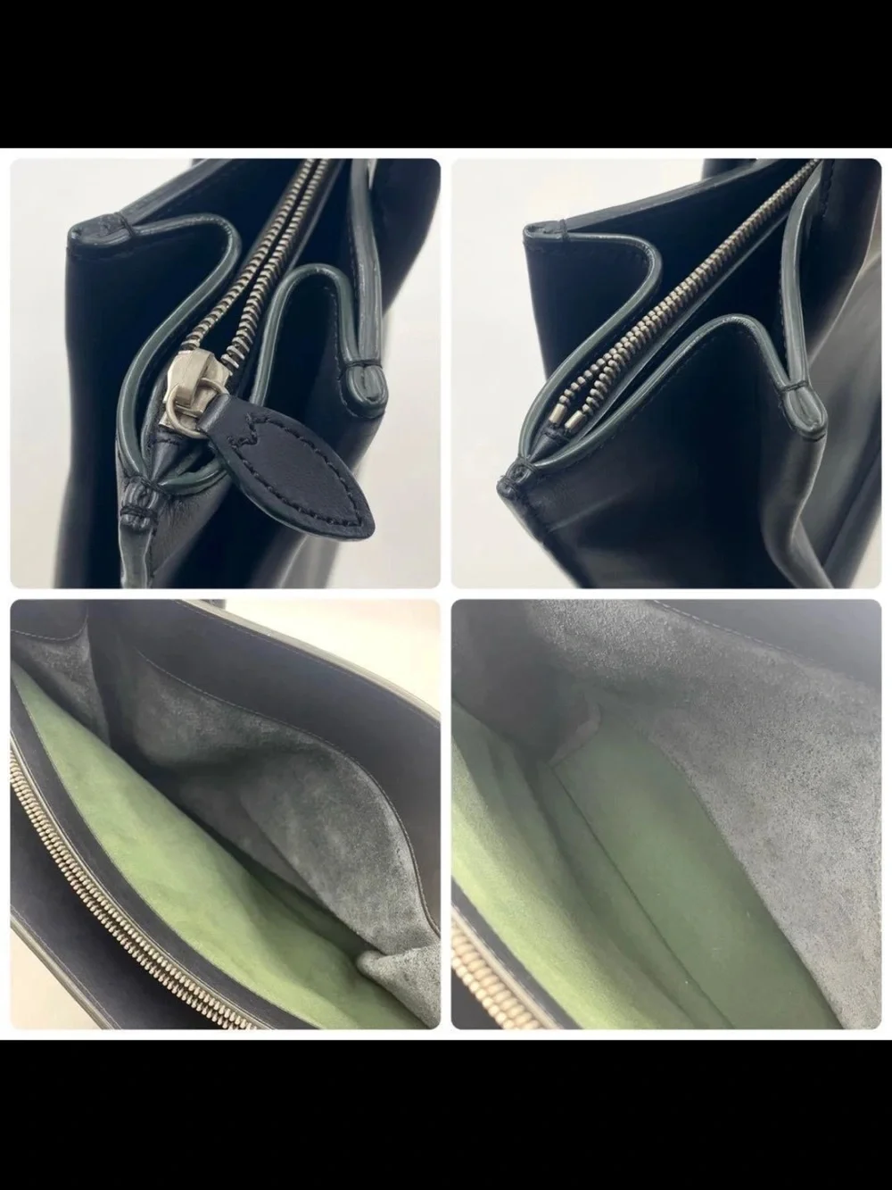 Mulberry Midnight Blue Leather Tote